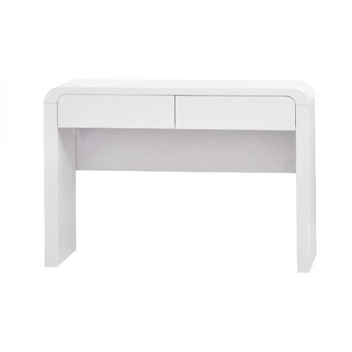 Console 2 tiroirs blanche ORNELLA 3S. x Home  - Promos salon