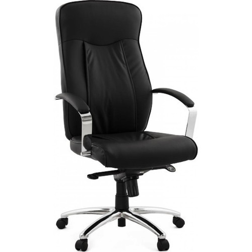Chaise de bureau noir mobile LINAR - 3S. x Home - Chaise de bureau noir