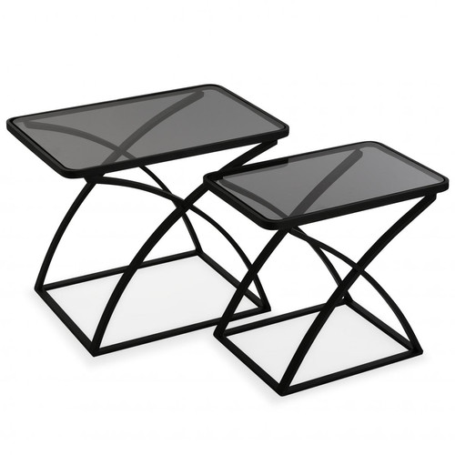 Set 2 tables d'appoint IKS 3S. x Home  - Table d appoint design