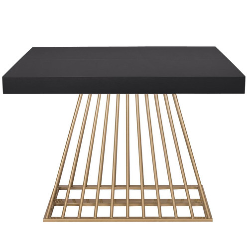 Table extensible Bois Noir SETENXO 3S. x Home  - Table en bois design