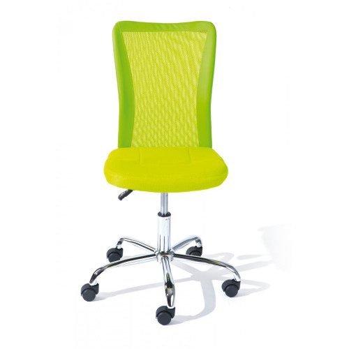 Chaise de bureau enfant à roulettes Vert TELUDO 3S. x Home  - Mobilier de bureau