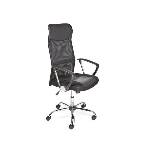 Chaise de Bureau à Hauteur Réglable Noir IPSTO - 3S. x Home - Chaise de bureau noir