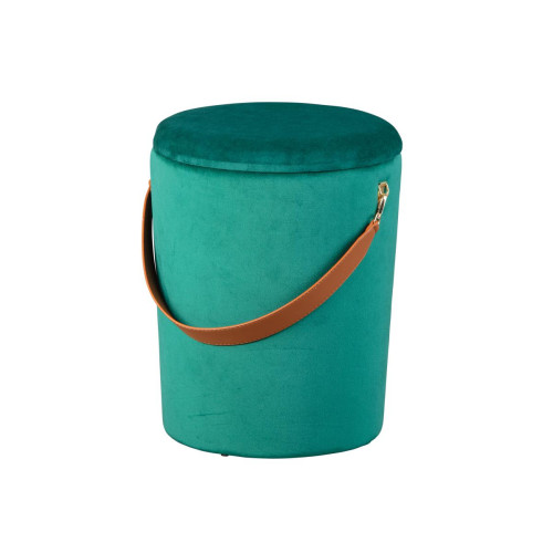 Tabouret Coffre Vert OUTNEY