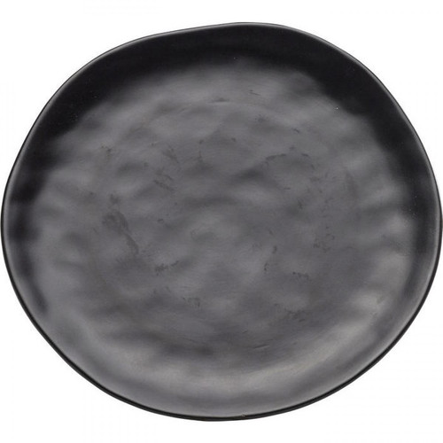 Assiette En Céramique Noir HARMONY KARE DESIGN  - Vaisselle design
