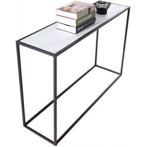 Console Marbre Verre FIRNA 3S. x Home  - Promos table extensible