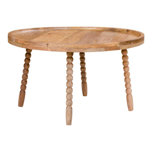Table Basse Ronde en Bois BIRGIT House Nordic  - Deco meuble original
