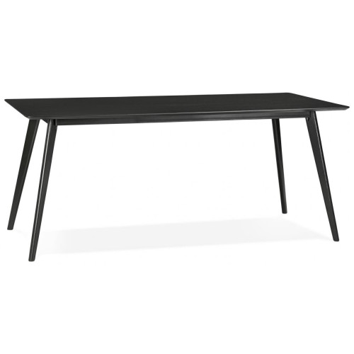 Table à Dîner KOREY Noire 3S. x Home  - Table en bois design