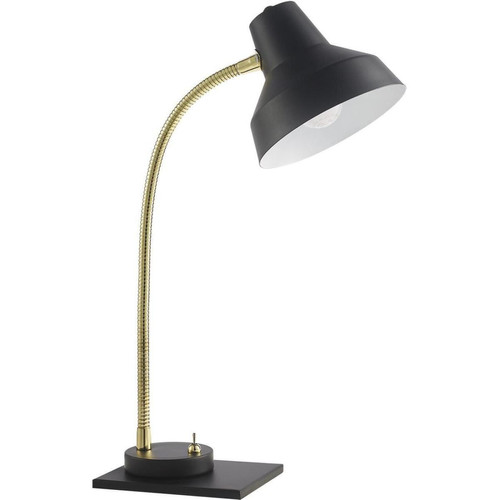Lampe à poser en métal CHARLES Noir  - 3S. x Home - Lampe a poser design