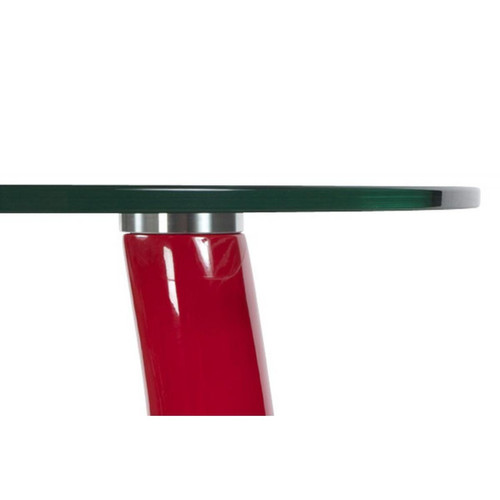 Table d'appoint design Snoopy rouge