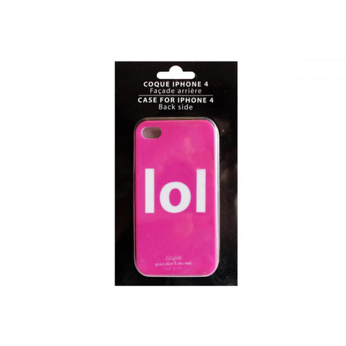 Coque Iphone 4G Lol DeclikDeco  - Cadeau femme design