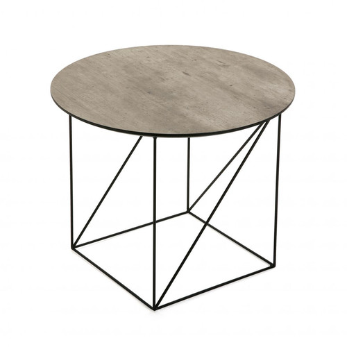 Table d'Appoint Métal Filaire Noir FAIRLIE 3S. x Home  - Table d appoint design