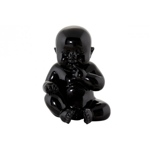 Statue Little Baby Noire 3S. x Home  - Statue resine design