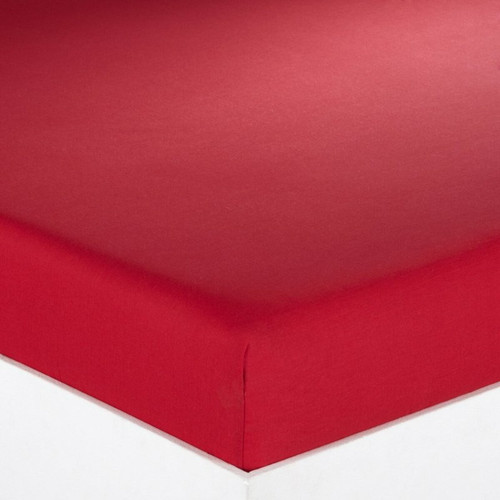 Drap-housse coton TRIO - Rouge - 3S. x Collection (Nos Imprimés) - Drap housse rouge