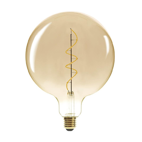 Ampoule LED Torsad Ambrée 4W  3S. x Home  - Lampe verre design