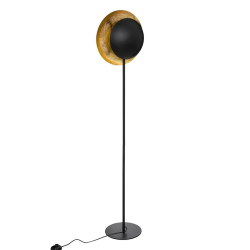 Lampadaire droit  en métal H144cm noir "Estee" 3S. x Home  - Lampe a poser design