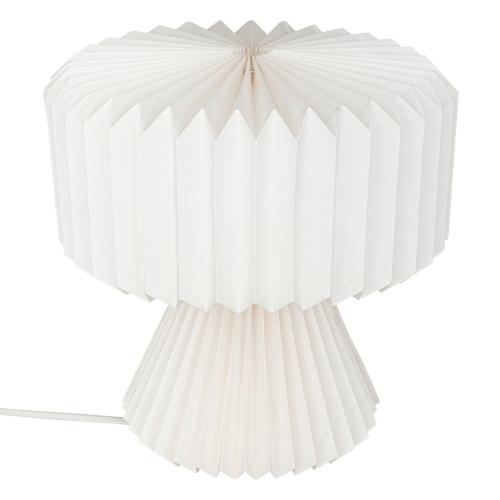 Lampe à poser design "Edda" H32cm blanc 3S. x Home  - Lampe a poser blanche