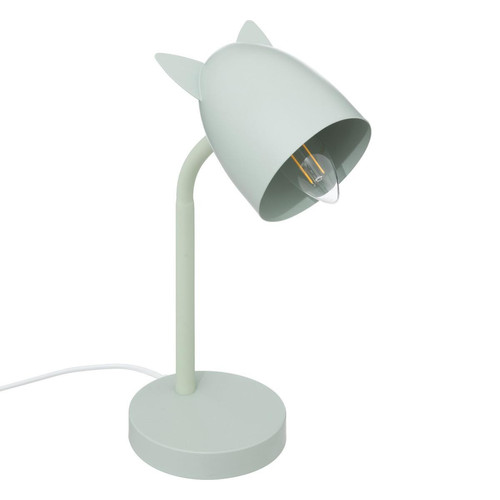 Lampe à poser enfant en métal "Oreilles" vert 3S. x Home  - Lampe a poser design