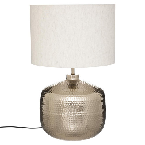Lampe "Kais" métal H52 cm 3S. x Home  - Lampe blanche design