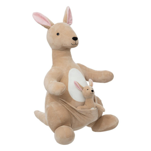 Peluche pour enfants XL kangourou "Blake" beige