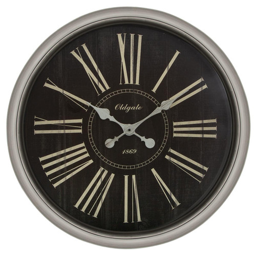 Pendule en Plastique à Moulures 3S. x Home  - Horloge design