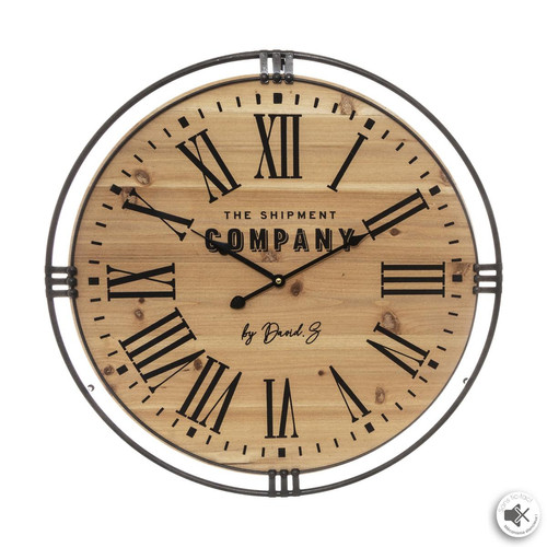 Pendule Silence Coloniale 3S. x Home  - Horloge design