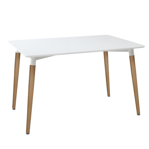 Table à diner blanc "Roka" 3S. x Home  - Table design