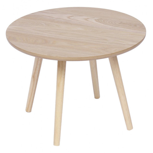 Table d'Appoint GINZA Scandinave en Pin Naturel 3S. x Home  - Table basse marron