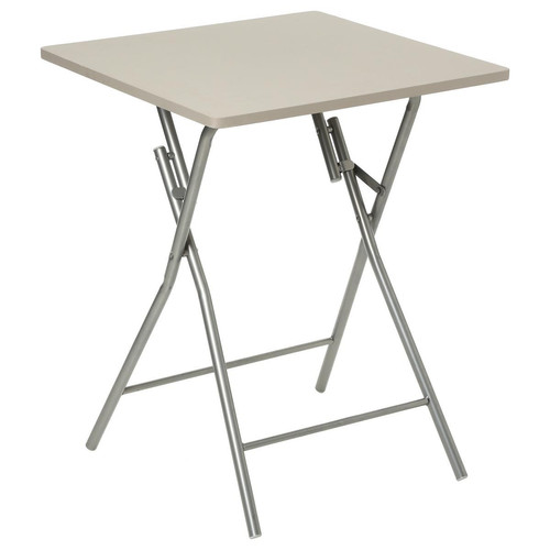 Table Pliante Basic Taupe 3S. x Home  - Table relevable design