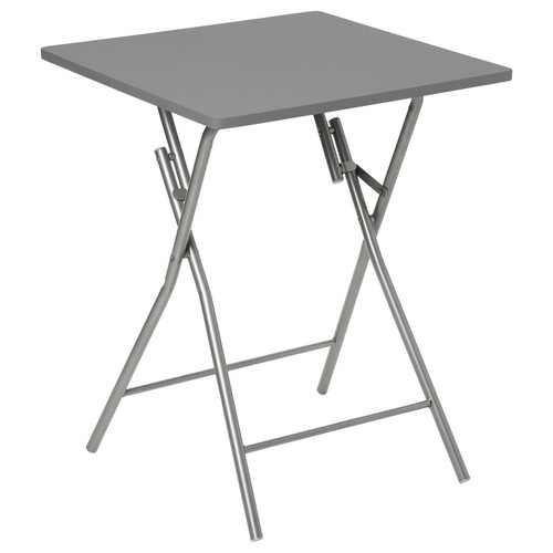 Table Pliante Gris Trend 3S. x Home  - Table industrielle