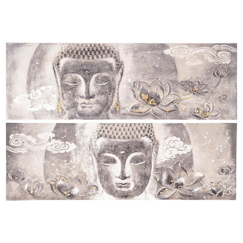 Toile Bouddha 60X180 cm 3S. x Home  - Edition Vintage Déco et Luminaires