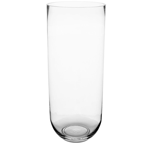 Vase cylindre verre H50 cm 3S. x Home  - Vase blanc design