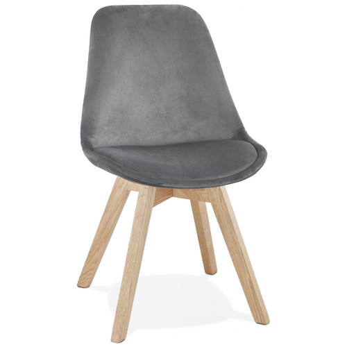 Chaise Gris PHIL 3S. x Home  - Chaises Scandinave