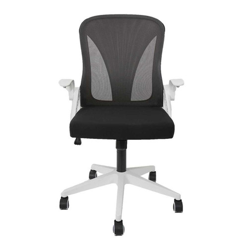 Fauteuil De Bureau Rabattable Noir et Blanc 3S. x Home  - Chaise de bureau