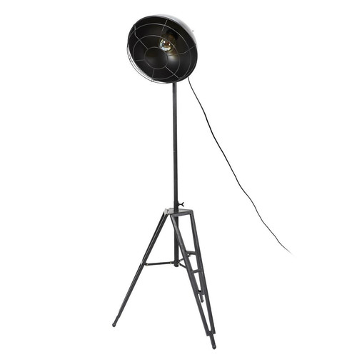Lampadaire Filaire Industriel 3S. x Home  - Lampe noire design