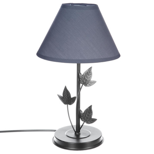 Lampe grand feuille en métal H34 cm  3S. x Home  - Lampe a poser design