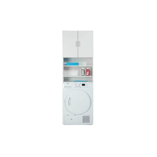 Meuble rangement machine à laver ARCONATI Blanc 3S. x Home  - Edition Contemporain Rangement Meubles