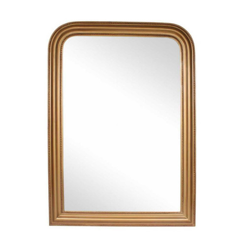 Miroir Deco Moulure en Bois Dorée - 3S. x Home - Miroir rectangulaire design