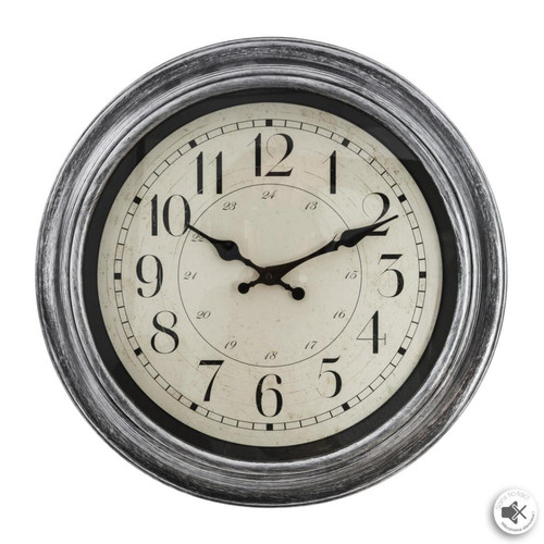 Pendule en plastique à moulures D40 cm 3S. x Home  - Horloge design