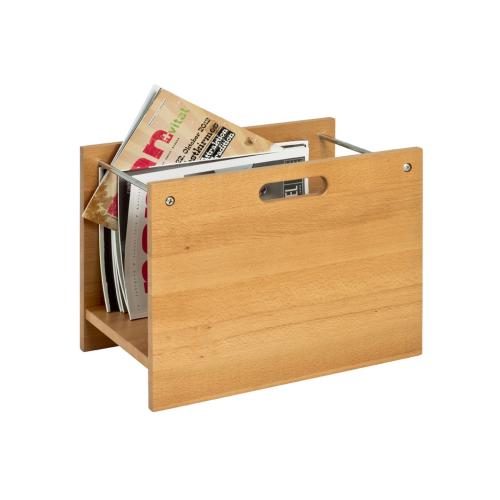 Portes revues en bois et métal marron - 3S. x Home - Porte revue design