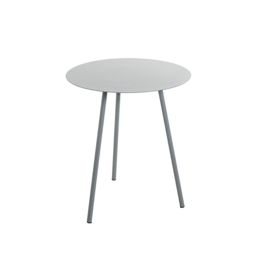 Table d'appoint ronde en métal gris 3S. x Home  - Table d appoint design
