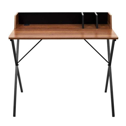 Table de Bureau Marron BRICE 3S. x Home  - Bureau metal design