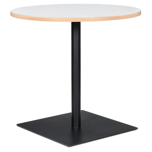 Table De Salle à Manger Ronde Design BABA Blanche  - 3S. x Home - Table a manger bois design