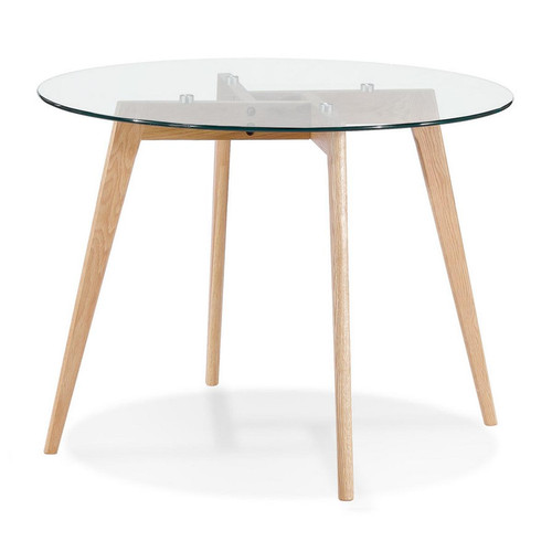 Table De Salle  à Manger Design ROSAS Style Scandinave  - 3S. x Home - Table a manger ronde