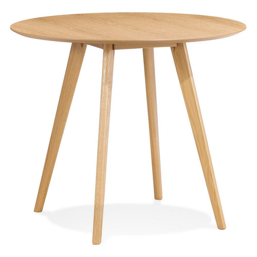 Table De Salle  à Manger Design SPACO Style Scandinave Naturel 3S. x Home  - Table en bois design
