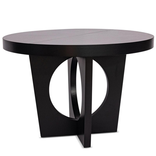 Table ronde extensible KALIPSO Noir - 3S. x Home - Consoles Extensible