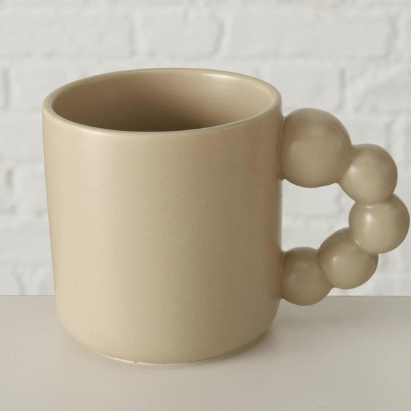 Mug en déramique 400ml JUMBO beige