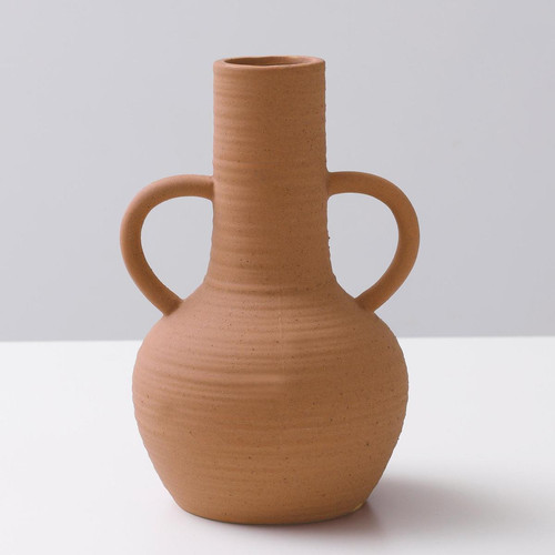 Vase décoratif terracotta - becquet - Selection orientale