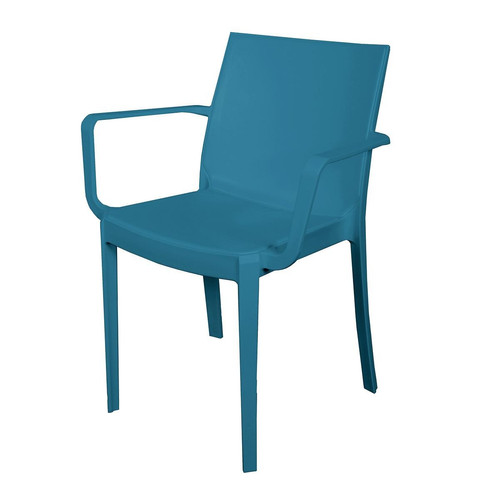 Fauteuil De Jardin Uni Bleu Marine Spirit Garden DIANE - Factory - Fauteuil et chaise de jardin design
