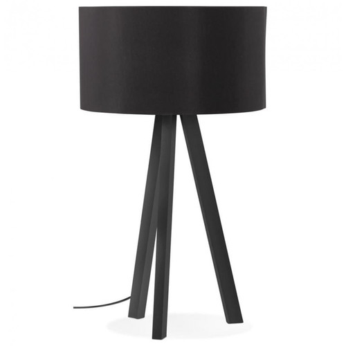 Lampadaire Noir TRIVET MINI 3S. x Home  - Lampe noire design