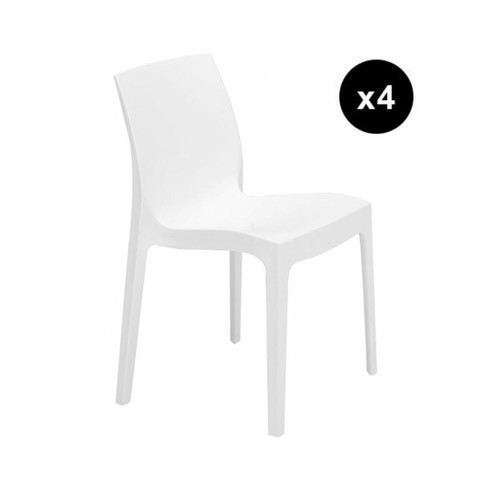 Lot de 4 Chaises Design Blach Istanbul 3S. x Home  - Edition Contemporain Salle à manger
